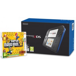 Consola 2DS Azul + New Super Mario Bros 2