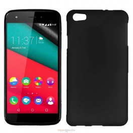 Funda Silicona Wiko Pulp Negro