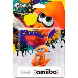 Amiibo Splatoon Calamar (Naranja) - Wii U