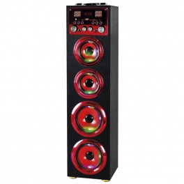 Altavoz HiFi Bluetoooth Karaoke 4R ROJO GR-WSK105