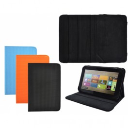 Funda Piel Tablet 9" Negro Sunstech