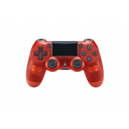 Mando Dual Shock 4 Rojo Crystal v2 - PS4