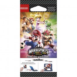 Pack 5 tarjetas Amiibo Mario Sport Super Stars - W