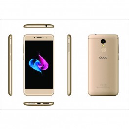 Smartphone Qubo Cronos 5" dorado 3GB+32GB